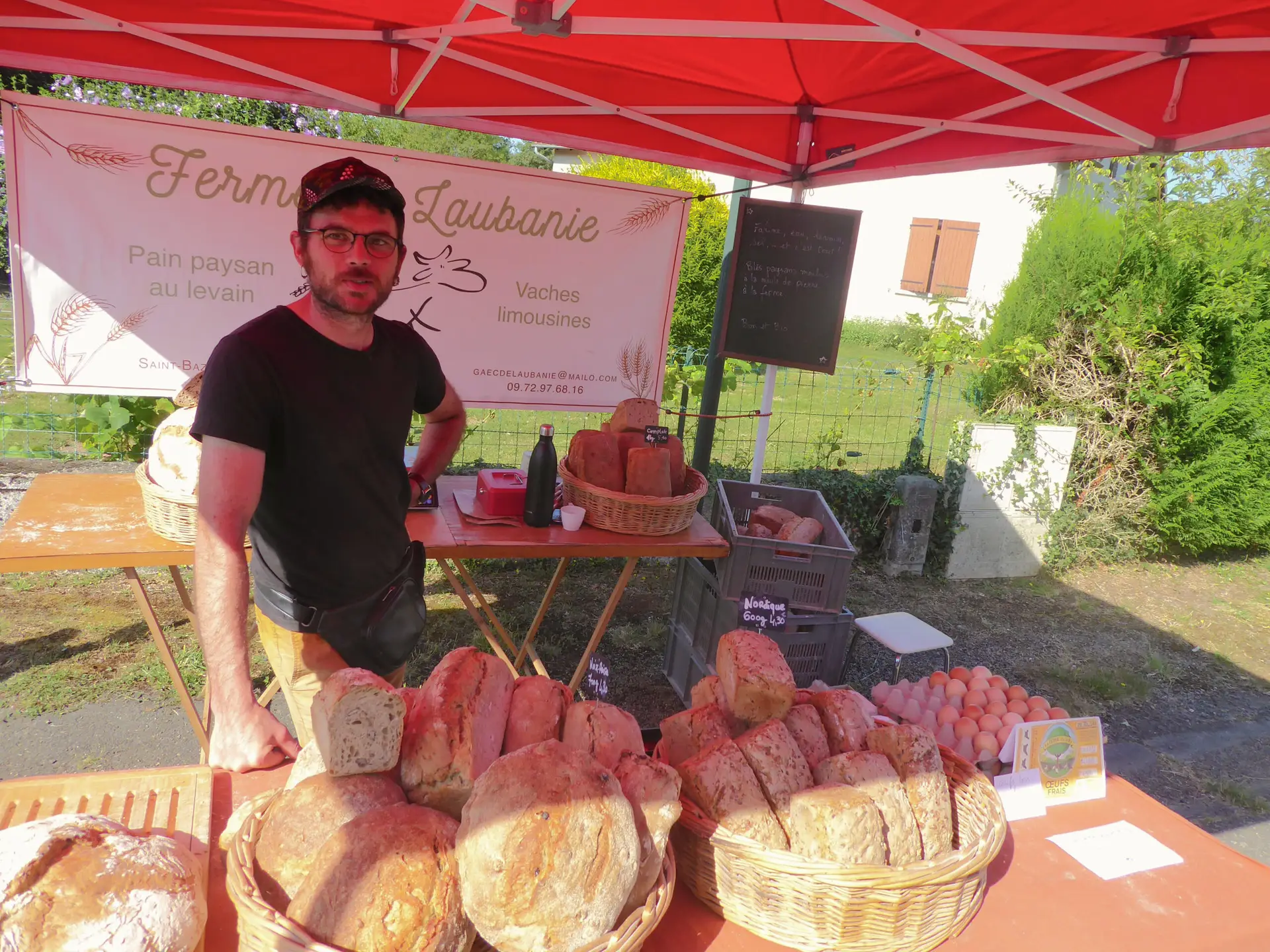 Guillaume au marché